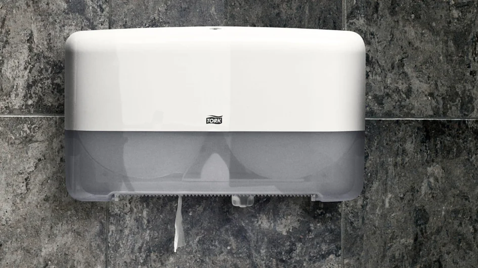 TORK Distributeur de papier toilette 2 rouleaux ELEVATION - OEM 555500 – Image 2