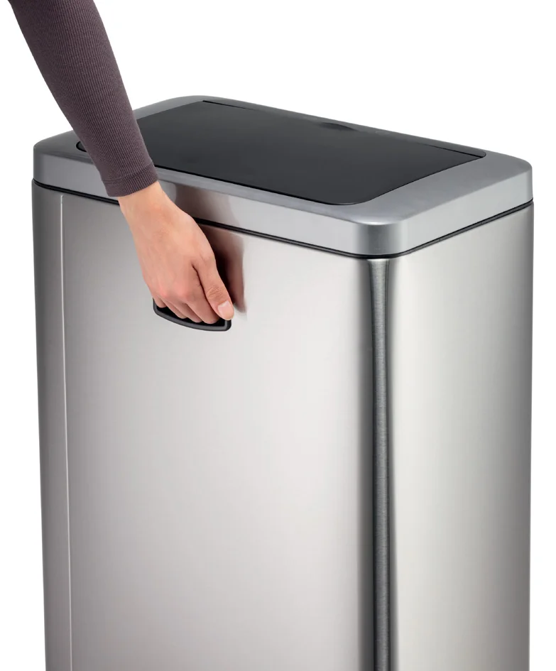 DURABLE Poubelle à capteur 'NO TOUCH DUO', 2 x 20 litres - OEM 342423 – Image 3