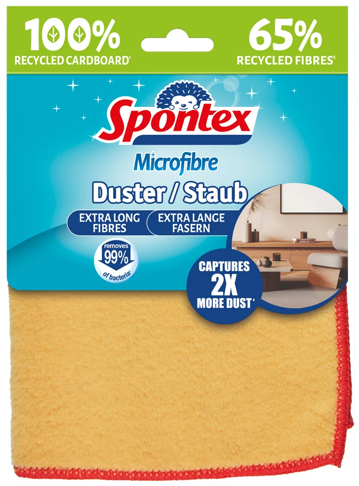 Spontex Chiffon microfibre à poussière, jaune - OEM 19700318