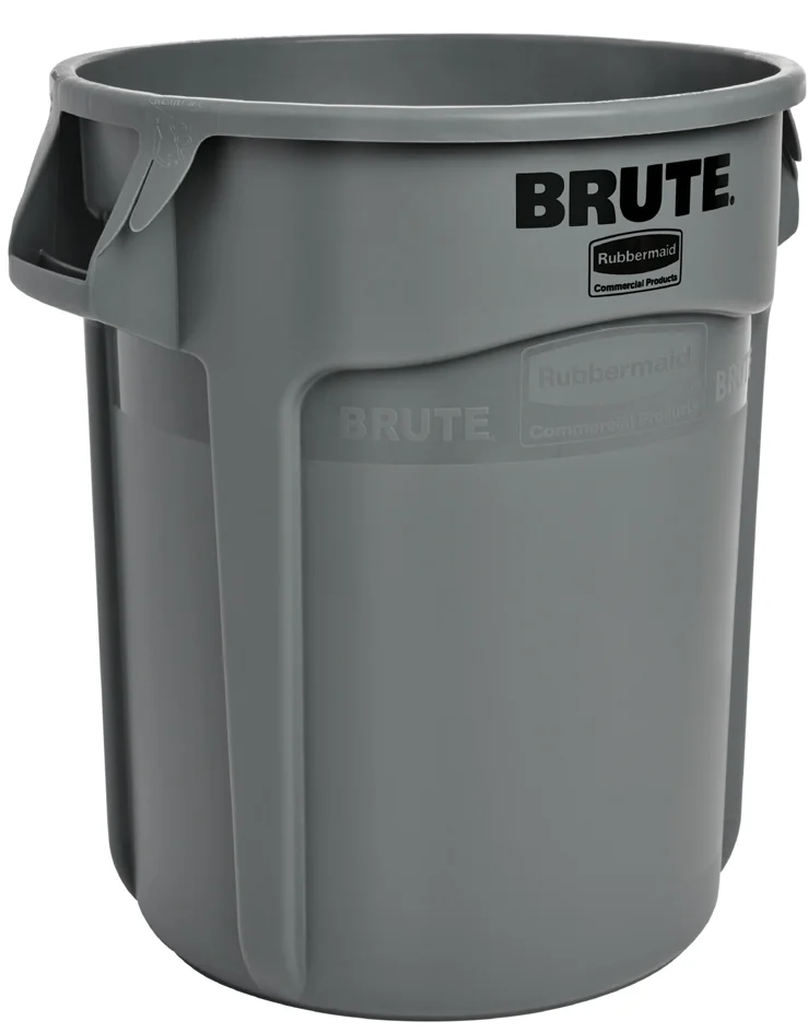 Rubbermaid Collecteur BRUTE 37,9 litres, en PP, gris - OEM FG261000GRAY – Image 5