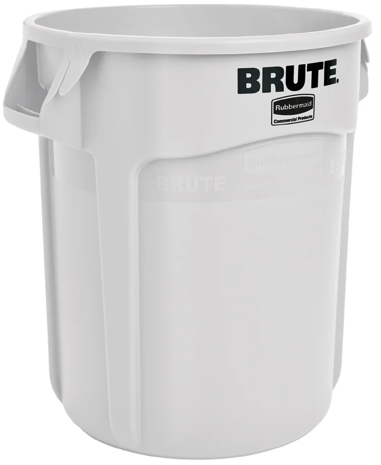 Rubbermaid Collecteur BRUTE 37,9 litres, en PP, blanc - OEM FG261000WHT – Image 3