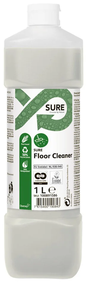 SURE Nettoyant pour sols 'Floor Cleaner', flacon de 1 litre - OEM 100891586