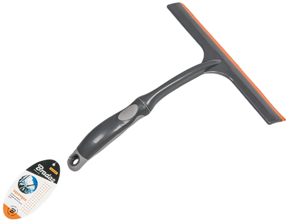 Bradas Raclette de douche, anthracite/orange - OEM ES9437