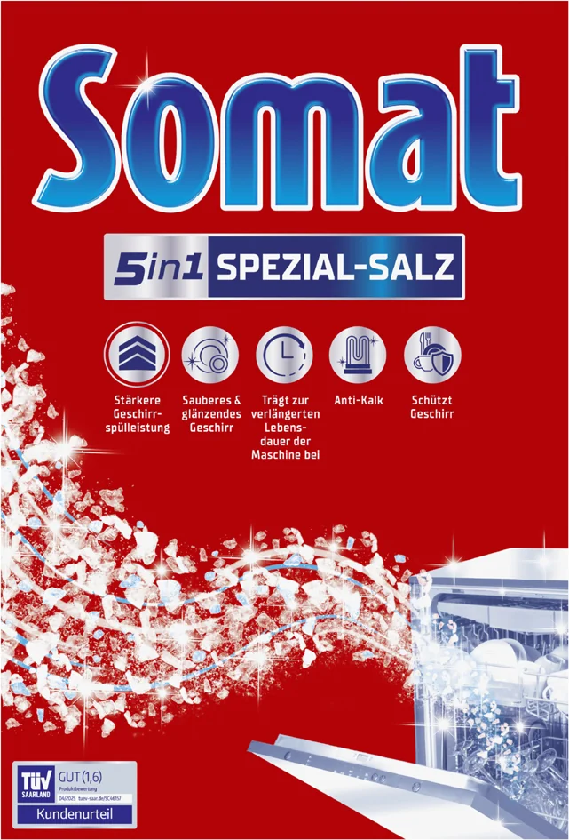 Somat Sel régénérant 5 en 1 SPEZIAL, carton de 1,2 kg - OEM 4015200035765