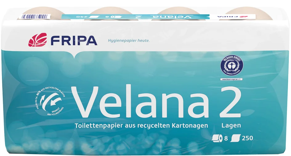 Fripa Papier toilette Velana, 2 couches, marron - OEM 1530808 – Image 2