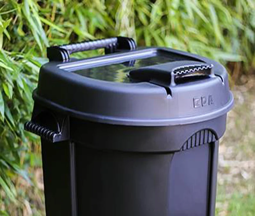 EDA Poubelle, 110 litres, plastique, vert - OEM 010633 V SX2 – Image 2