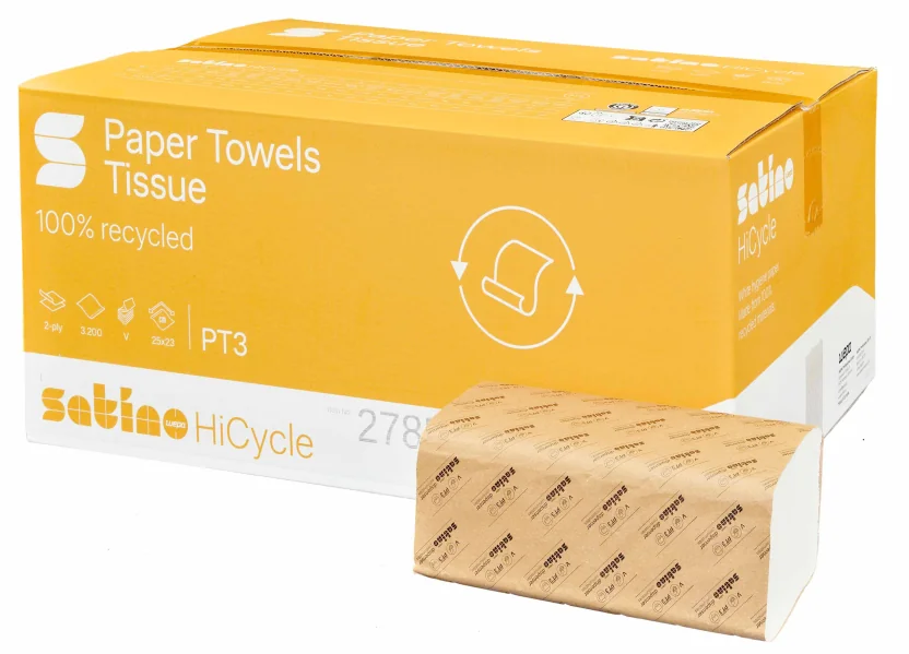 satino by wepa papier essuie-mains HiCycle, 250 x 320 mm - OEM 278530
